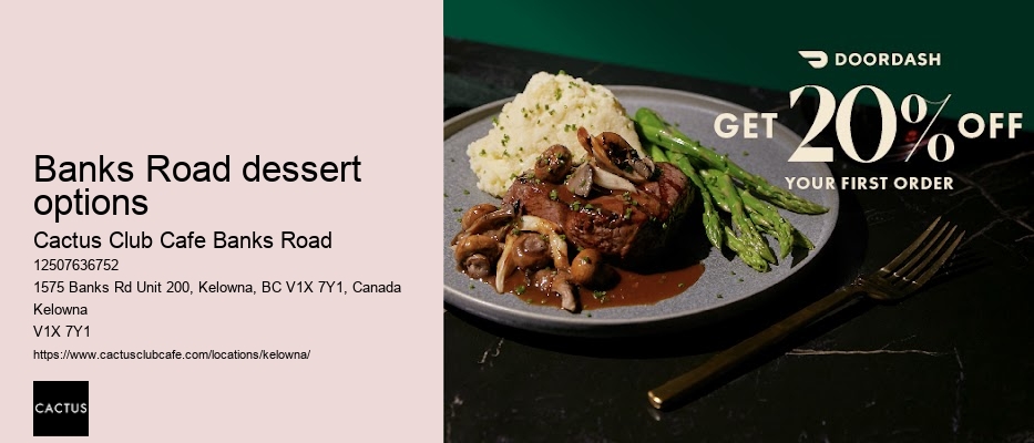 Banks Road restaurant reviews