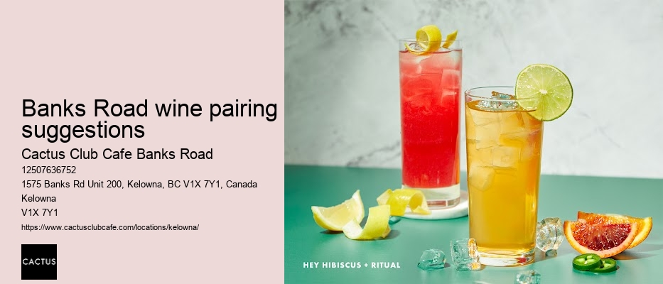 Banks Road coastal-inspired cuisine