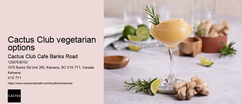 Kelowna restaurant with customizable options