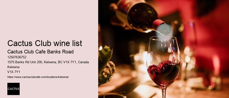 Private dining at Cactus Club