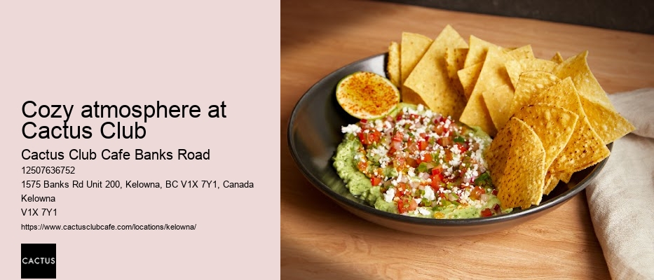 Kelowna restaurant with artisanal ingredients