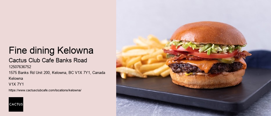 Cactus Club Cafe Banks Road reservation confirmation