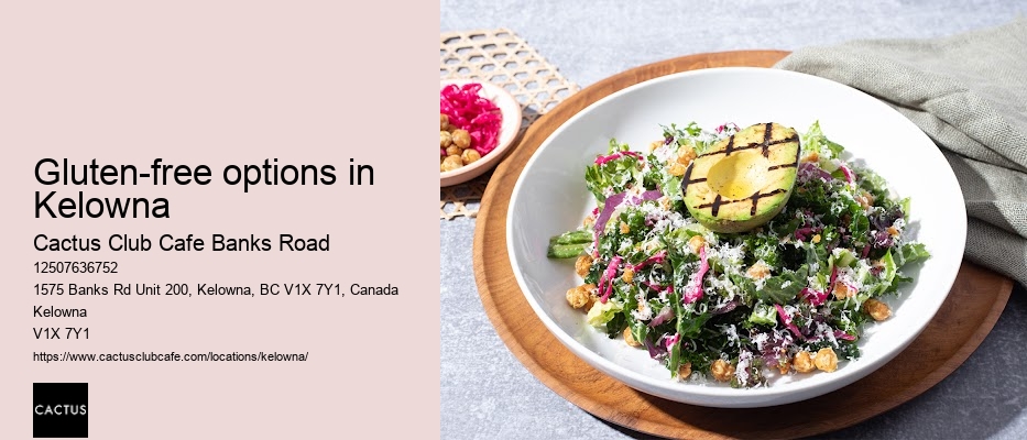 Cactus Club Cafe Banks Road chef