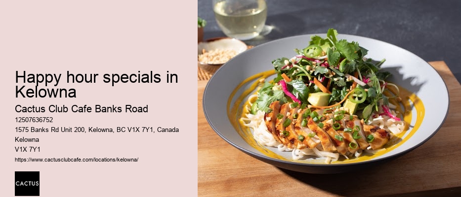 Unique dining concept at Cactus Club