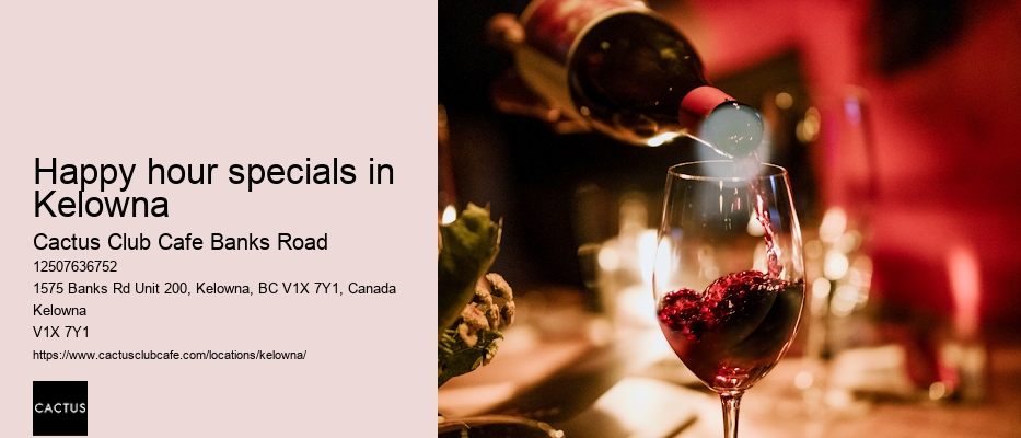 Kelowna wine selection