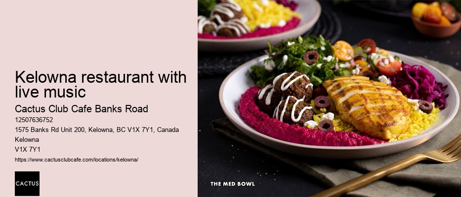 Group dining options at Cactus Club