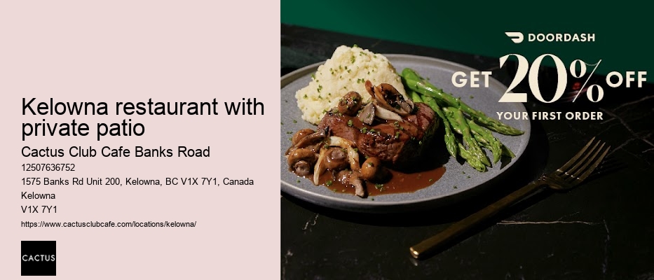 Cactus Club Cafe Banks Road chef