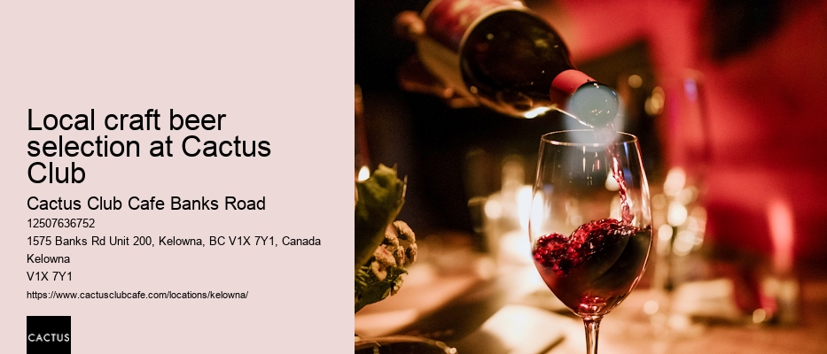 Kelowna restaurant with immersive dining experience