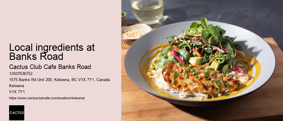 Cactus Club Cafe Banks Road location