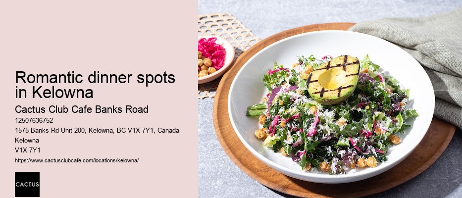 Banks Road intimate dining setting