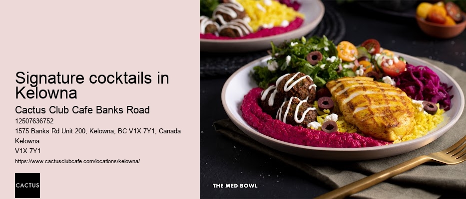 Cactus Club happy hour deals