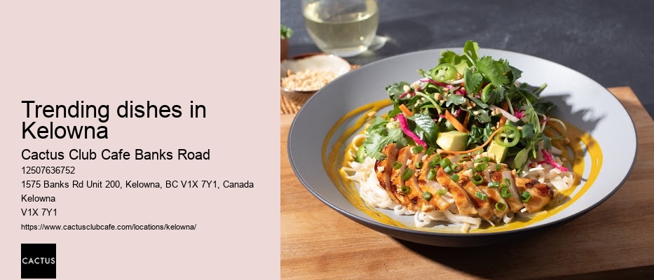 Kelowna food blogger reviews